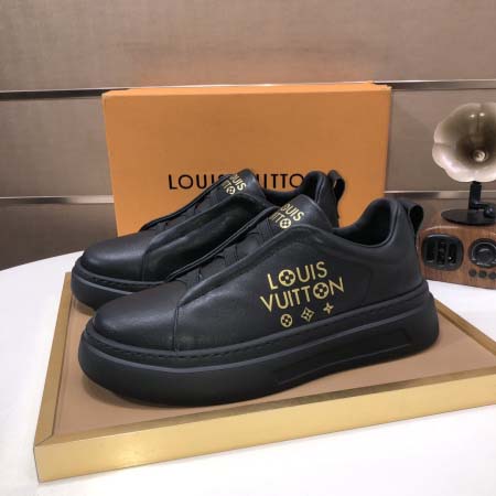 2025年4月10日入荷新品Louis Vuittonおすすめ人気メンズ靴本革製ギフト/誕生日/TL工場