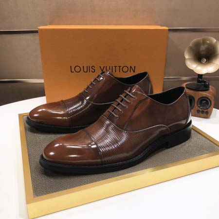 2025年4月10日入荷新品Louis Vuittonおすすめ人気メンズ靴本革製ギフト/誕生日/TL工場