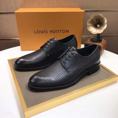 2025年4月10日入荷新品Louis Vuittonおすすめ人気メンズ靴本革製ギフト/誕生日/TL工場