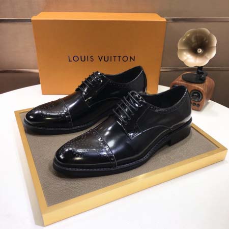 2025年4月10日入荷新品Louis Vuittonおすすめ人気メンズ靴本革製ギフト/誕生日/TL工場