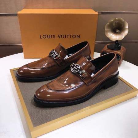 2025年4月10日入荷新品Louis Vuittonおすすめ人気メンズ靴本革製ギフト/誕生日/TL工場