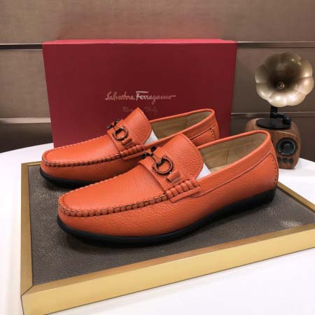 2025年4月10日入荷新品Ferragamoおすすめ人気メンズ靴本革製ギフト/誕生日/TL工場