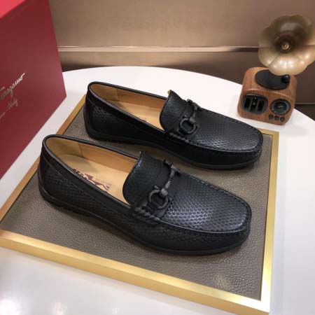2025年4月10日入荷新品Ferragamoおすすめ人気メンズ靴本革製ギフト/誕生日/TL工場