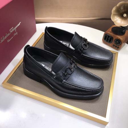 2025年4月10日入荷新品Ferragamoおすすめ人気メンズ靴本革製ギフト/誕生日/TL工場