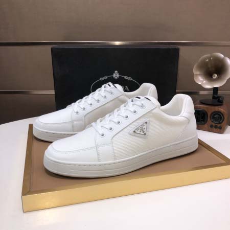 2025年4月10日入荷新品pradaおすすめ人気メンズ靴本革製ギフト/誕生日/TL工場