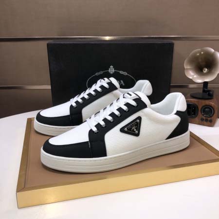 2025年4月10日入荷新品pradaおすすめ人気メンズ靴本革製ギフト/誕生日/TL工場