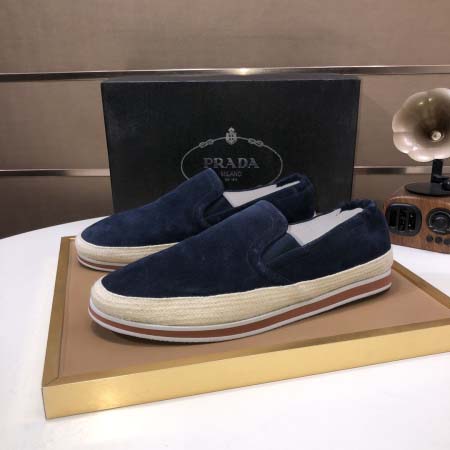 2025年4月10日入荷新品pradaおすすめ人気メンズ靴本革製ギフト/誕生日/TL工場