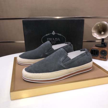 2025年4月10日入荷新品pradaおすすめ人気メンズ靴本革製ギフト/誕生日/TL工場