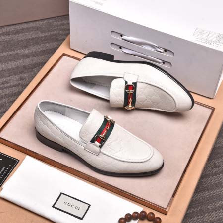 2025年4月10日入荷新品GUCCIおすすめ人気メンズ靴本革製ギフト/誕生日/TL工場