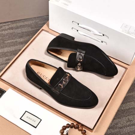 2025年4月10日入荷新品GUCCIおすすめ人気メンズ靴本革製ギフト/誕生日/TL工場