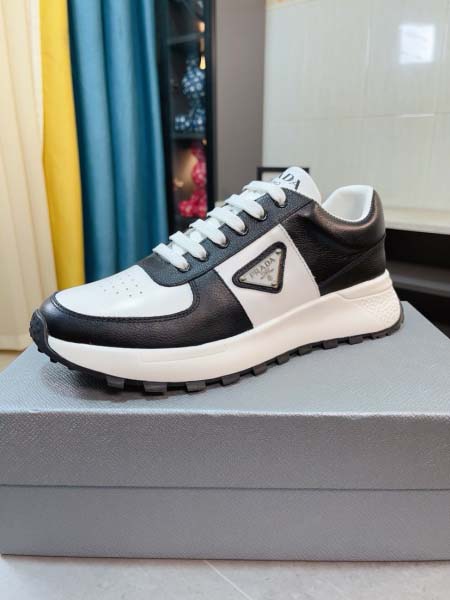 2025年4月10日入荷新品pradaおすすめ人気メンズ靴本革製ギフト/誕生日/TL工場