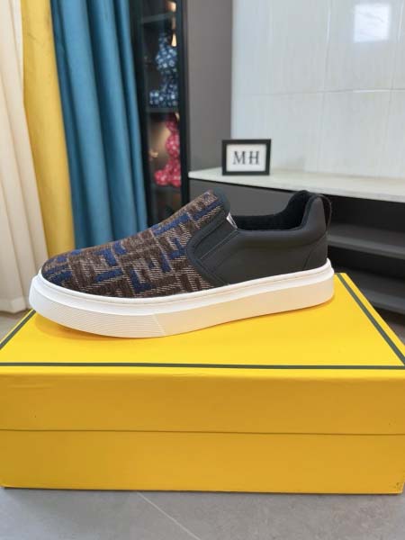 2025年4月10日入荷新品FENDIカジュアルシューズ/スニーカー｜メンズ革靴本革製ギフト/誕生日/TL工場