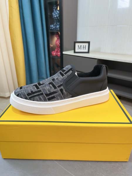 2025年4月10日入荷新品FENDIカジュアルシューズ/スニーカー｜メンズ革靴本革製ギフト/誕生日/TL工場