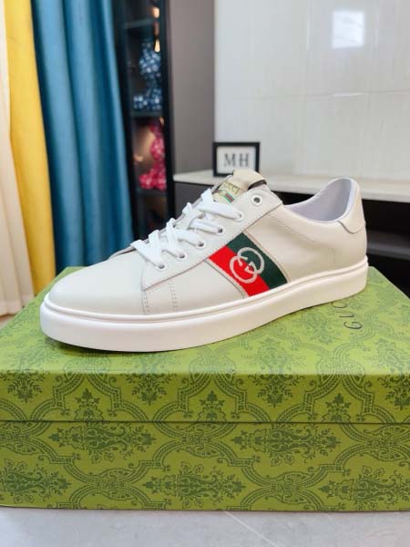 2025年4月10日入荷新品GUCCIカジュアルシューズ/スニーカー｜メンズ革靴本革製ギフト/誕生日/TL工場