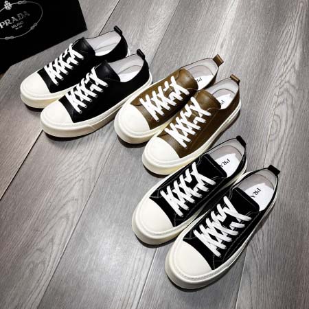 2025年4月10日入荷新品pradaカジュアルシューズ/スニーカー｜メンズ革靴本革製ギフト/誕生日/TL工場