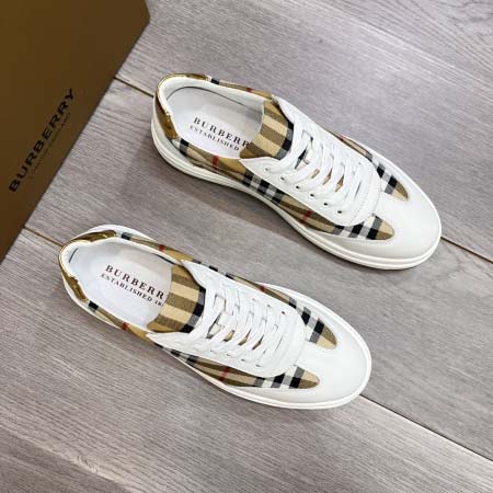 2025年4月10日入荷新品burberryカジュアルシューズ/スニーカー｜メンズ革靴本革製ギフト/誕生日/TL工場