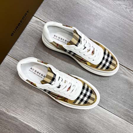 2025年4月10日入荷新品burberryカジュアルシューズ/スニーカー｜メンズ革靴本革製ギフト/誕生日/TL工場