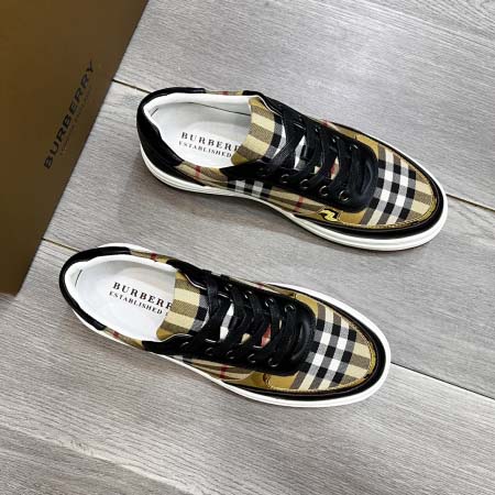 2025年4月10日入荷新品burberryカジュアルシューズ/スニーカー｜メンズ革靴本革製ギフト/誕生日/TL工場