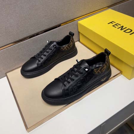 2025年4月10日入荷新品Fendiカジュアルシューズ/スニーカー｜メンズ革靴本革製ギフト/誕生日/TL工場
