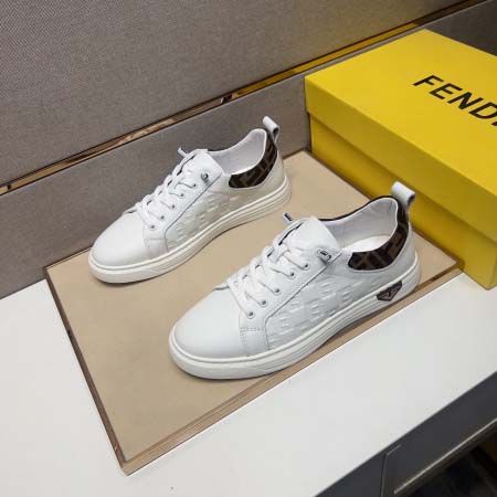 2025年4月10日入荷新品Fendiカジュアルシューズ/スニーカー｜メンズ革靴本革製ギフト/誕生日/TL工場