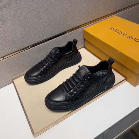 2025年4月10日入荷新品Louis Vuittonカジュアルシューズ/スニーカー｜メンズ革靴本革製ギフト/誕生日/TL工場