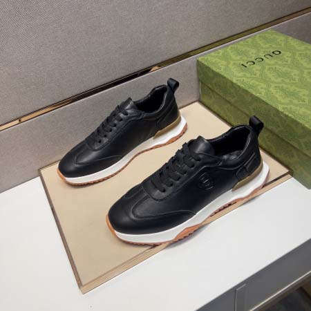 2025年4月10日入荷新品Gucciカジュアルシューズ/スニーカー｜メンズ革靴本革製ギフト/誕生日/TL工場