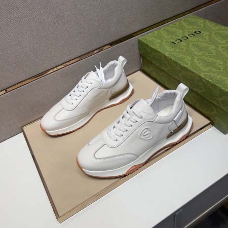 2025年4月10日入荷新品Gucciカジュアルシューズ/スニーカー｜メンズ革靴本革製ギフト/誕生日/TL工場