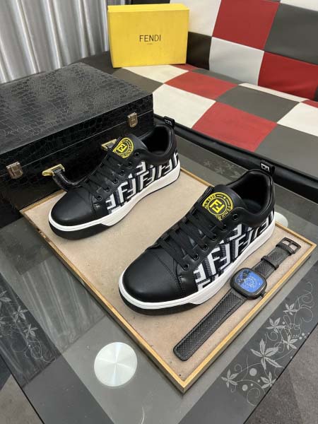 2025年4月10日入荷新品Fendiカジュアルシューズ/スニーカー｜メンズ革靴本革製ギフト/誕生日/TL工場