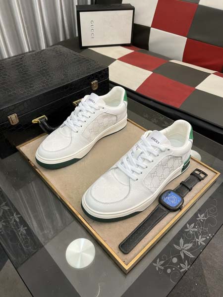 2025年4月10日入荷新品GUCCIカジュアルシューズ/スニーカー｜メンズ革靴本革製ギフト/誕生日/TL工場