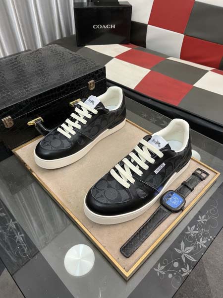 2025年4月10日入荷新品COACHカジュアルシューズ/スニーカー｜メンズ革靴本革製ギフト/誕生日/TL工場