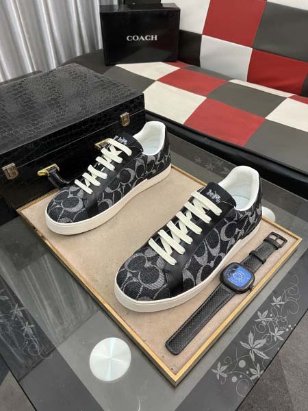 2025年4月10日入荷新品COACHカジュアルシューズ/スニーカー｜メンズ革靴本革製ギフト/誕生日/TL工場