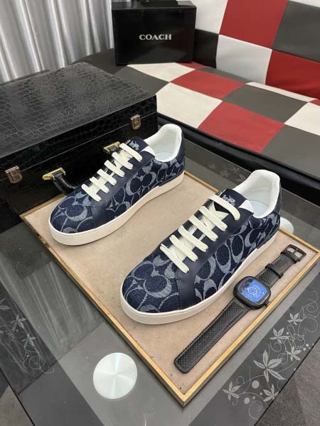 2025年4月10日入荷新品COACHカジュアルシューズ/スニーカー｜メンズ革靴本革製ギフト/誕生日/TL工場