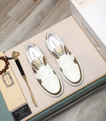 2025年4月10日入荷新品GUCCIカジュアルシューズ/スニーカー｜メンズ革靴本革製ギフト/誕生日/TL工場