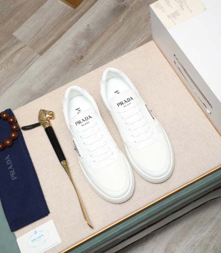 2025年4月10日入荷新品pradaカジュアルシューズ/スニーカー｜メンズ革靴本革製ギフト/誕生日/TL工場
