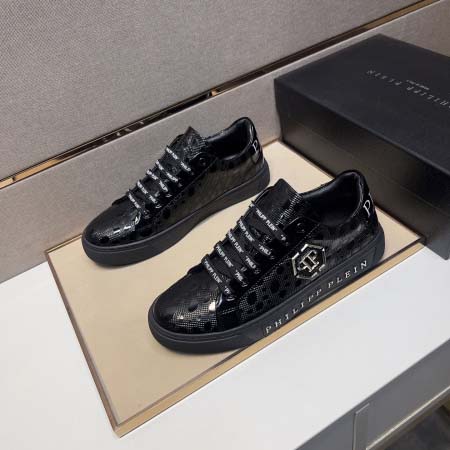 2025年4月10日入荷新品PhiliP Pleinカジュアルシューズ/スニーカー｜メンズ革靴本革製ギフト/誕生日/TL工場