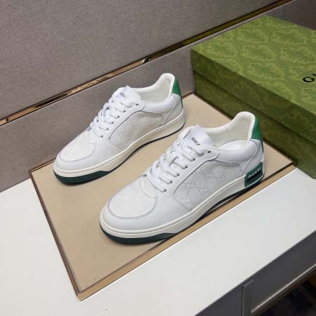 2025年4月10日入荷新品Gucciカジュアルシューズ/スニーカー｜メンズ革靴本革製ギフト/誕生日/TL工場