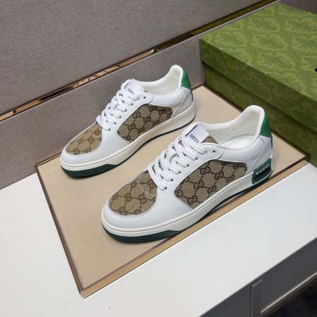 2025年4月10日入荷新品Gucciカジュアルシューズ/スニーカー｜メンズ革靴本革製ギフト/誕生日/TL工場