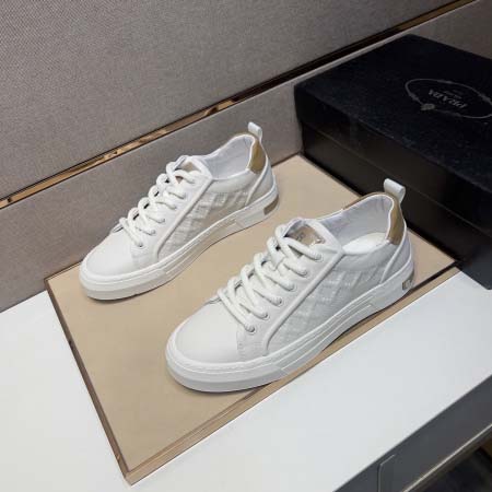 2025年4月10日入荷新品Pradaカジュアルシューズ/スニーカー｜メンズ革靴本革製ギフト/誕生日/TL工場