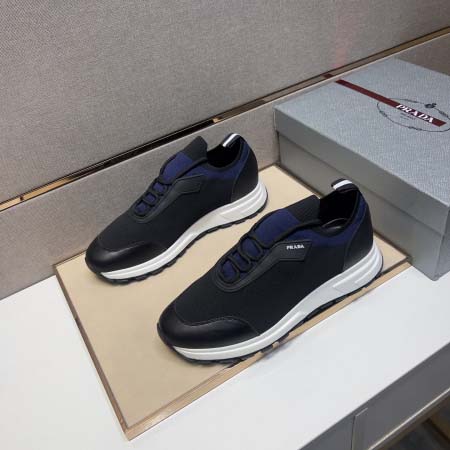 2025年4月10日入荷新品Pradaカジュアルシューズ/スニーカー｜メンズ革靴本革製ギフト/誕生日/TL工場