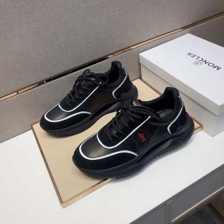2025年4月10日入荷新品MONCLERカジュアルシューズ/スニーカー｜メンズ革靴本革製ギフト/誕生日/TL工場