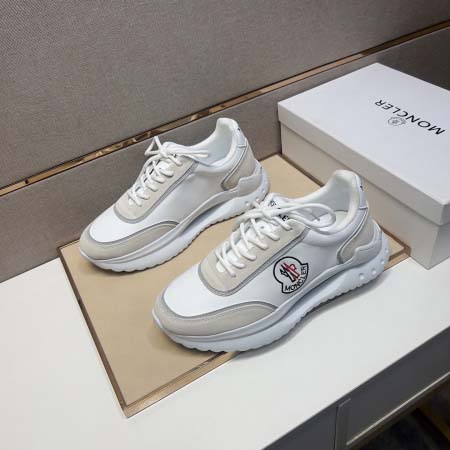 2025年4月10日入荷新品MONCLERカジュアルシューズ/スニーカー｜メンズ革靴本革製ギフト/誕生日/TL工場