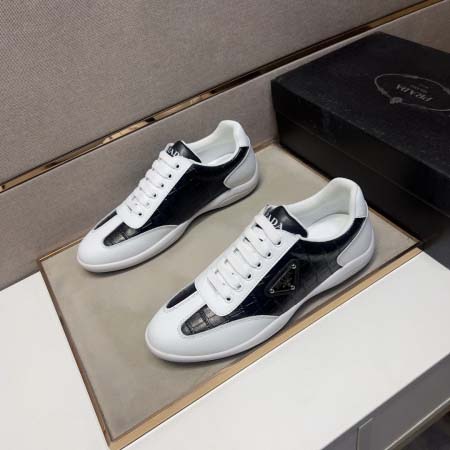 2025年4月10日入荷新品Pradaカジュアルシューズ/スニーカー｜メンズ革靴本革製ギフト/誕生日/TL工場