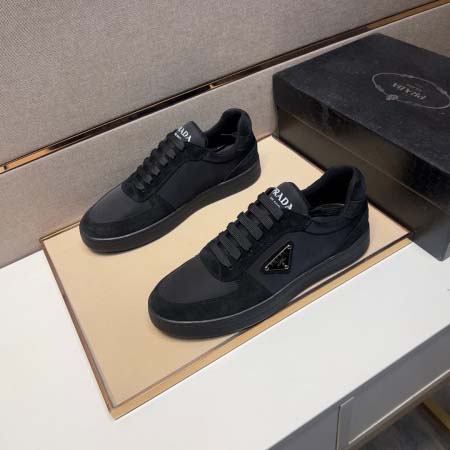 2025年4月10日入荷新品Pradaカジュアルシューズ/スニーカー｜メンズ革靴本革製ギフト/誕生日/TL工場