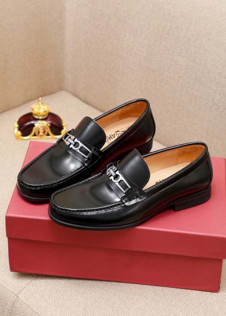 2025年4月10日入荷新品Ferragamoカジュアルシューズ/スニーカー｜メンズ革靴本革製ギフト/誕生日/TL工場