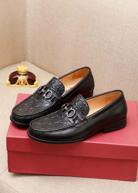 2025年4月10日入荷新品Ferragamoカジュアルシューズ/スニーカー｜メンズ革靴本革製ギフト/誕生日/TL工場