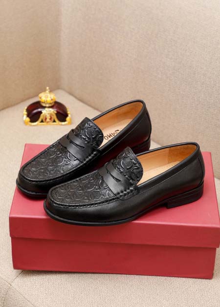 2025年4月10日入荷新品Ferragamoカジュアルシューズ/スニーカー｜メンズ革靴本革製ギフト/誕生日/TL工場