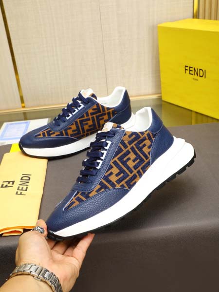 2025年4月10日入荷新品Fendiカジュアルシューズ/スニーカー｜メンズ革靴本革製ギフト/誕生日/TL工場