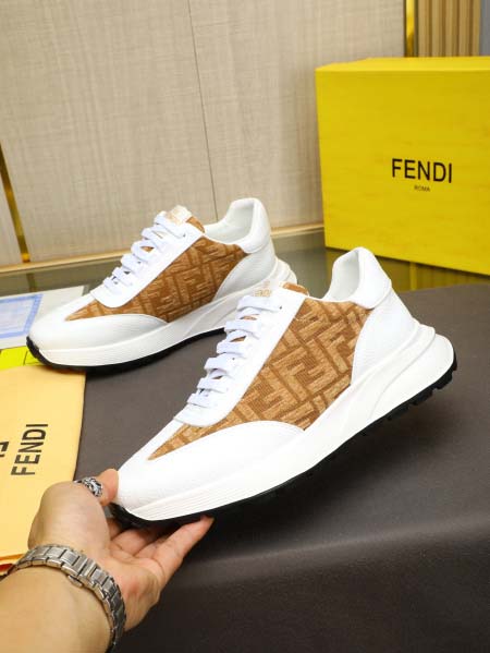 2025年4月10日入荷新品Fendiカジュアルシューズ/スニーカー｜メンズ革靴本革製ギフト/誕生日/TL工場