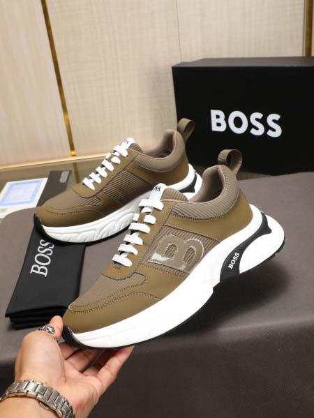 2025年4月10日入荷新品BOSSカジュアルシューズ/スニーカー｜メンズ革靴本革製ギフト/誕生日/TL工場