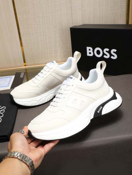 2025年4月10日入荷新品BOSSカジュアルシューズ/スニーカー｜メンズ革靴本革製ギフト/誕生日/TL工場